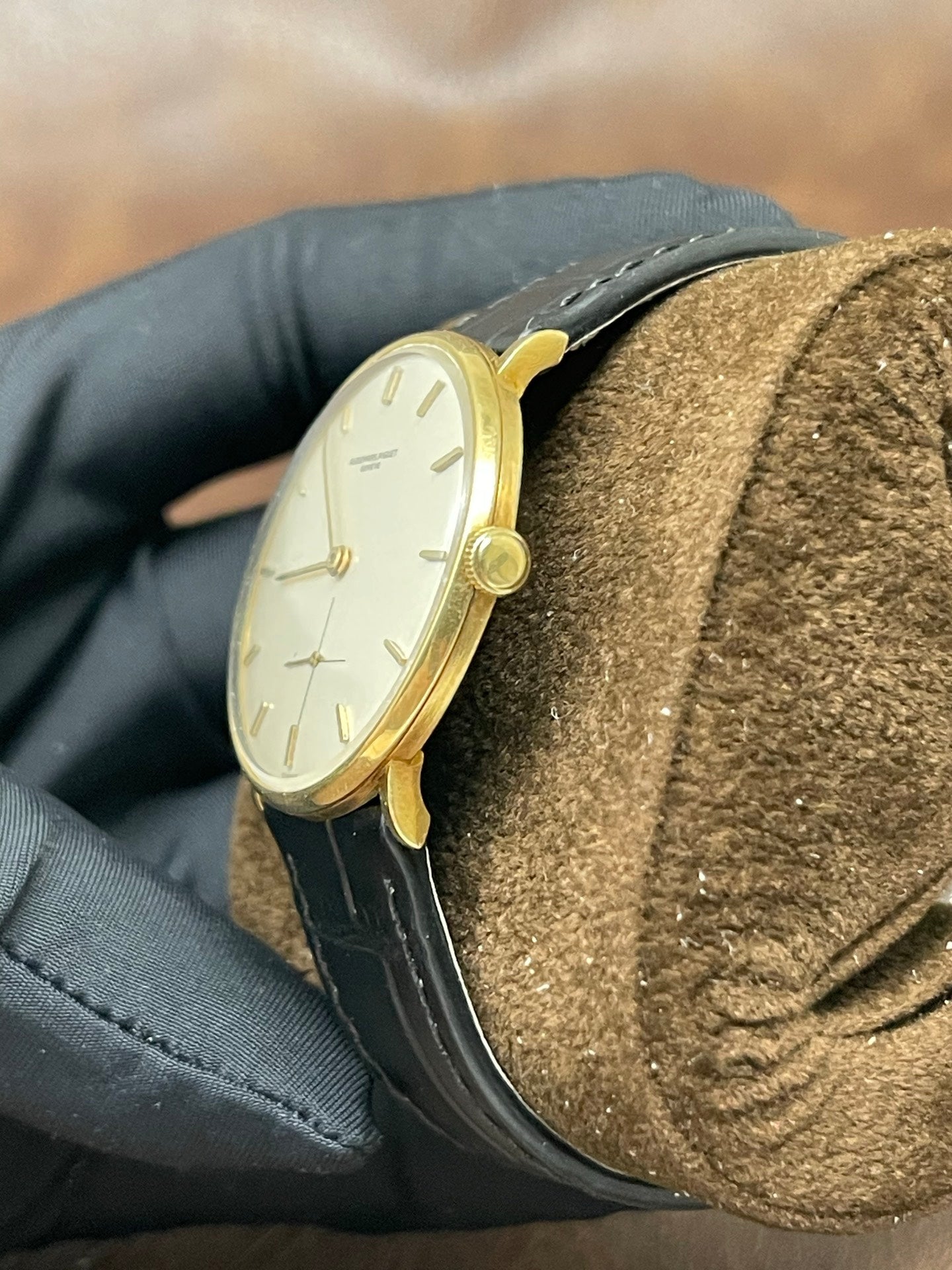 Audemars Piguet ultra thin small seconds 6248BA 18K yellow gold case cal.K2001 watch only