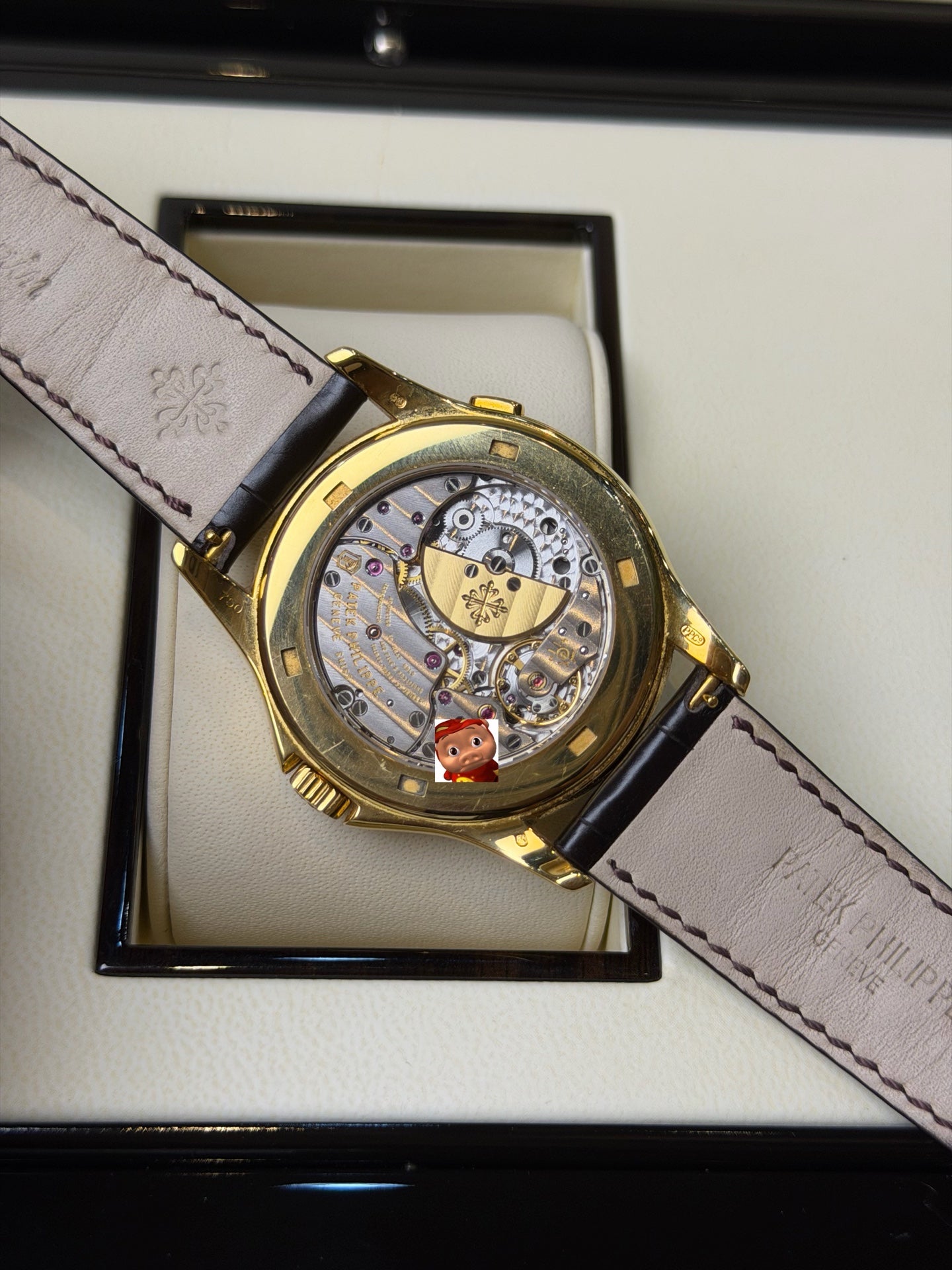 Patek Philippe Complications Ref. 5131J-001 automatic mechanical 18k yellow gold 39.5mm full set 2014