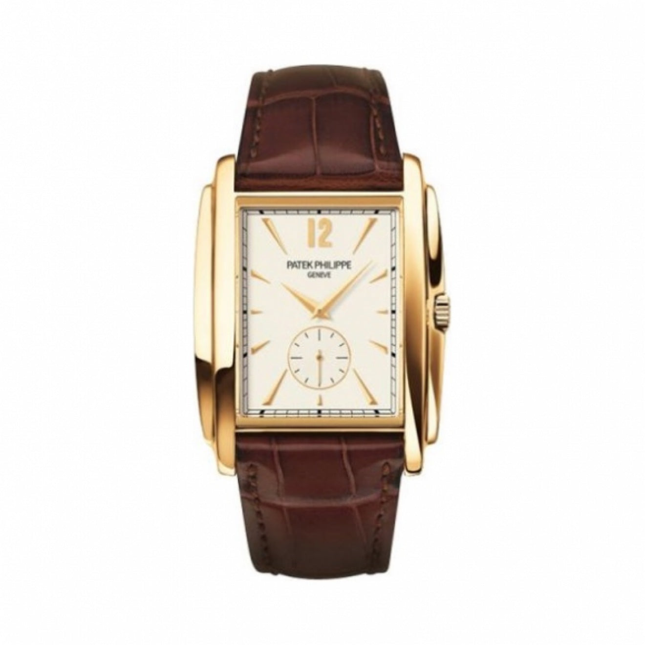 Patek Philippe Gondolo Ref. 5124J-001 hand-wound mechanical 18k yellow gold 33.4x43mm Watch only