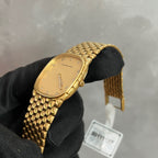 Vintage Audemars Piguet yellow gold Cobra early version with diamond-set hands and markers