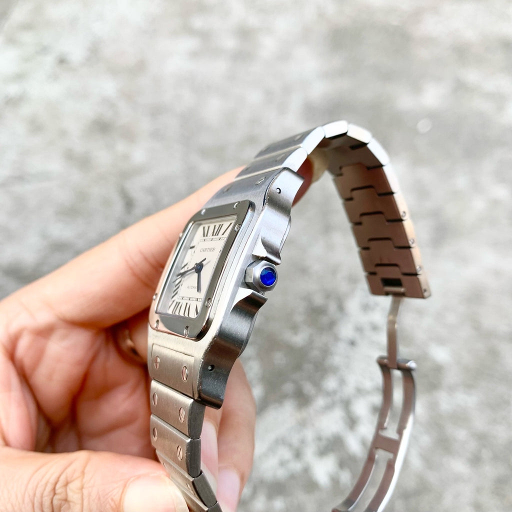 Cartier Santos W20098D6 45.5mmX34.8mm 2017 warranty card