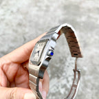 Cartier Santos W20098D6 45.5mmX34.8mm 2017 warranty card