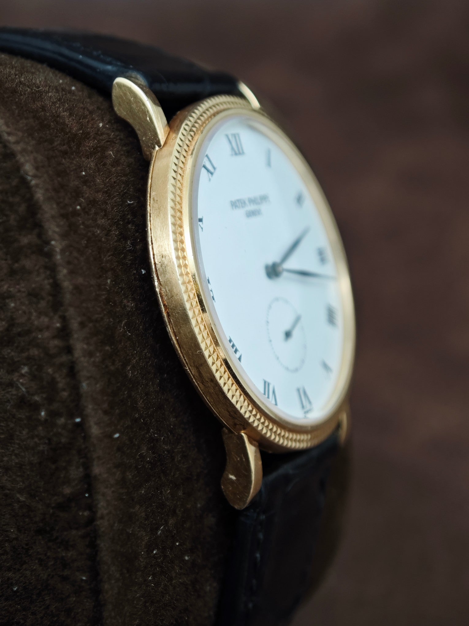 Patek Philippe 3919J Calatrava vintage small seconds yellow gold 33mm watch only