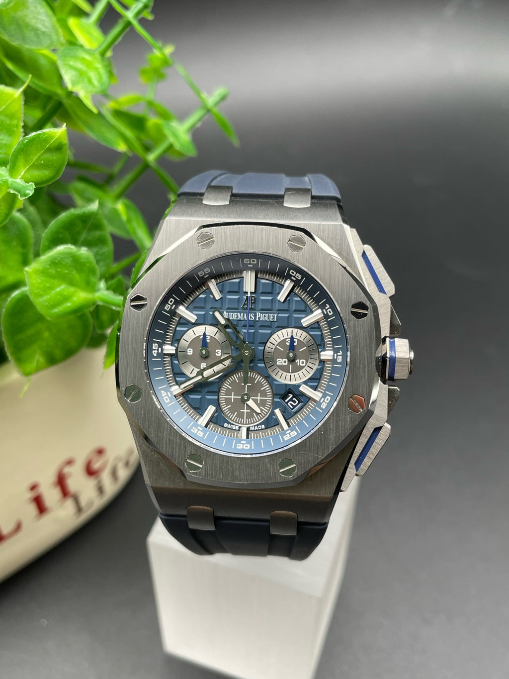 Audemars Piguet Royal Oak Offshore Ref. 26480TI.OO.A027CA.01 stock piece mint condition watch only
