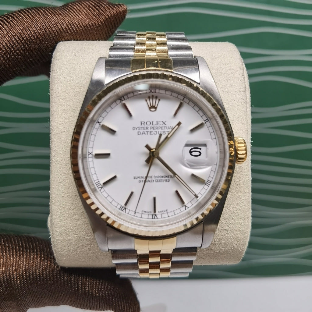 Rolex 16233 original dial with paper card hang tag and documents B6216