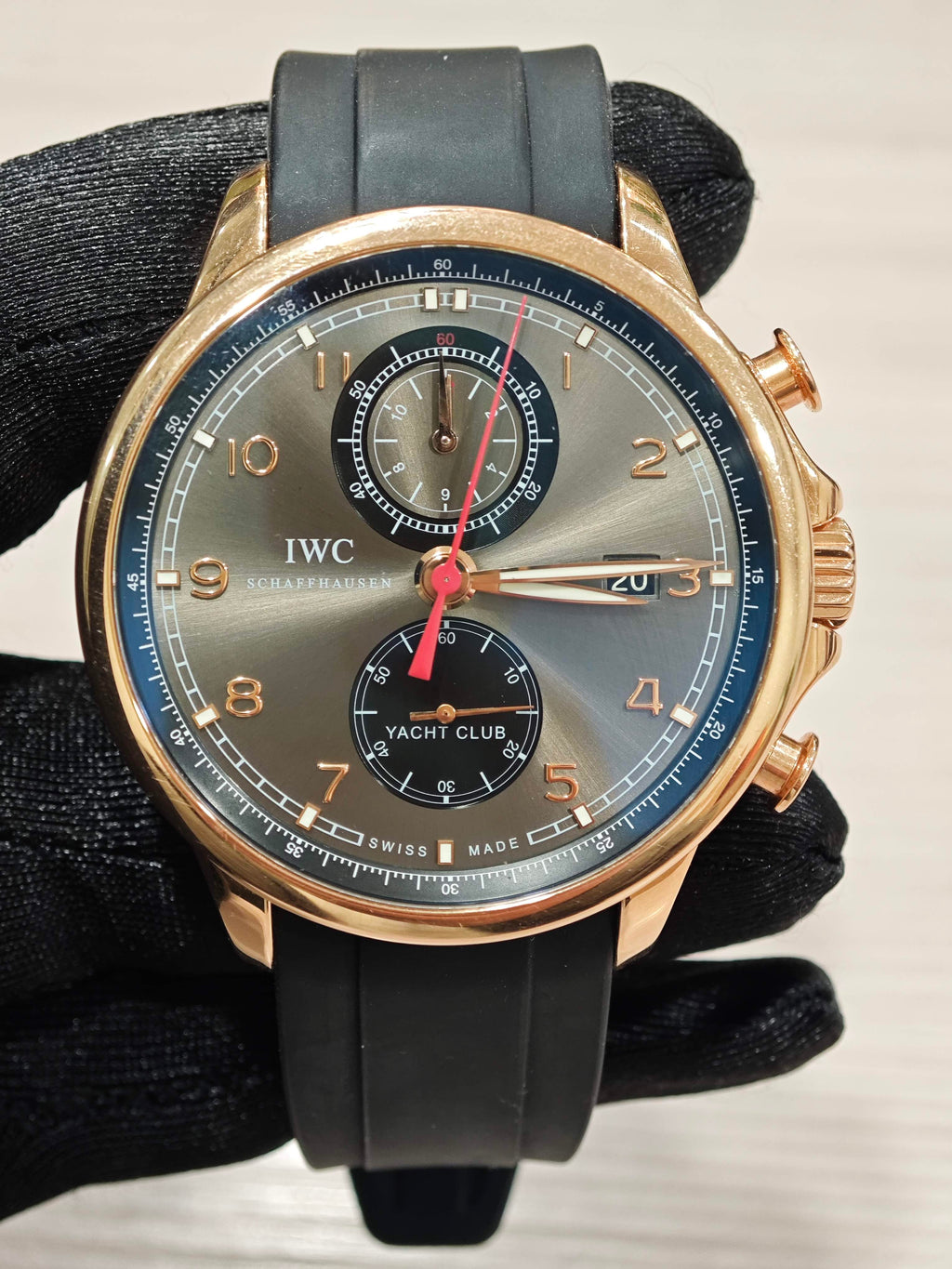 IWC Portugieser IW390209 automatic 18k rose gold watch only