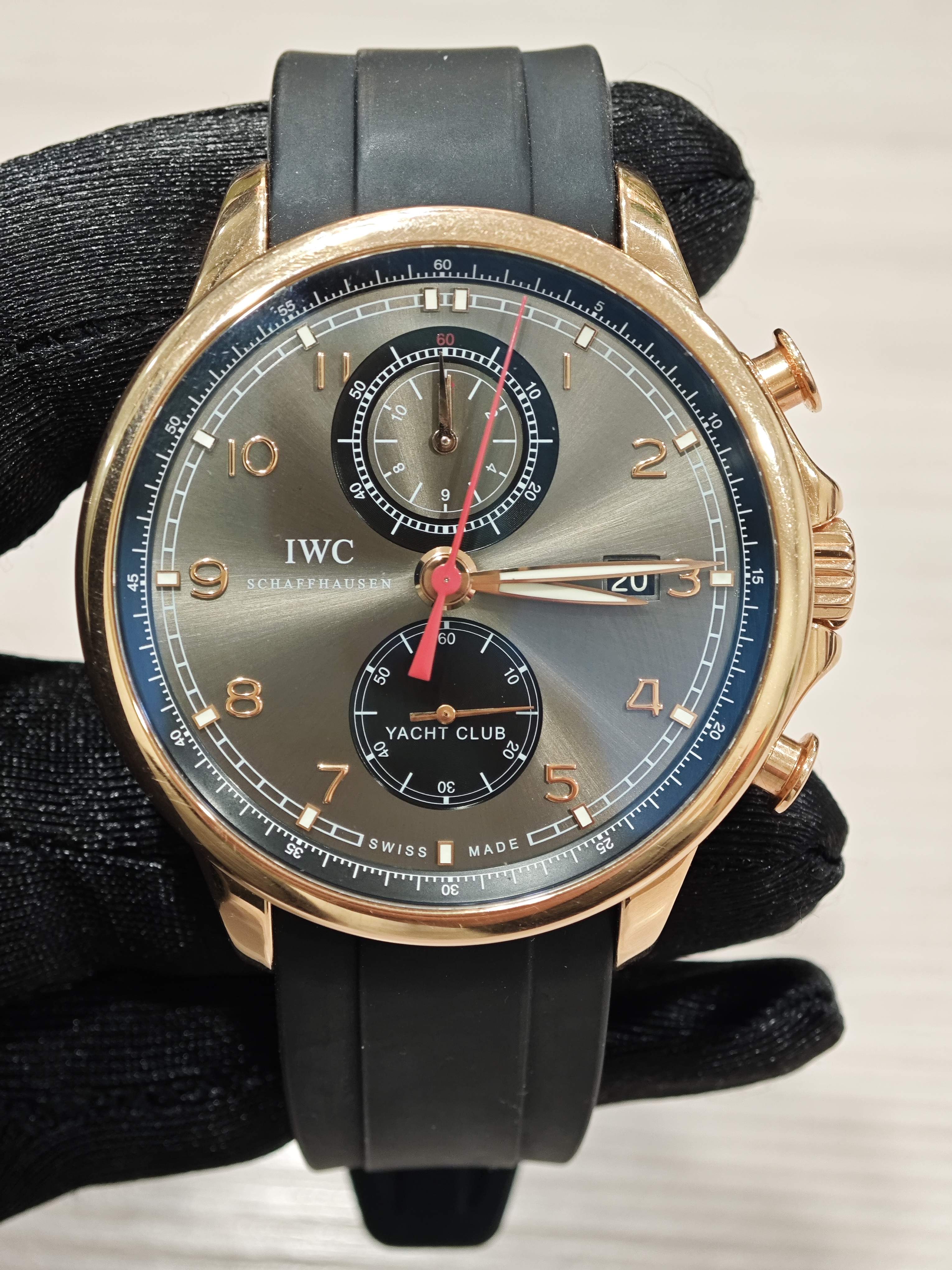 IWC Portugieser IW390209 automatic 18k rose gold watch only