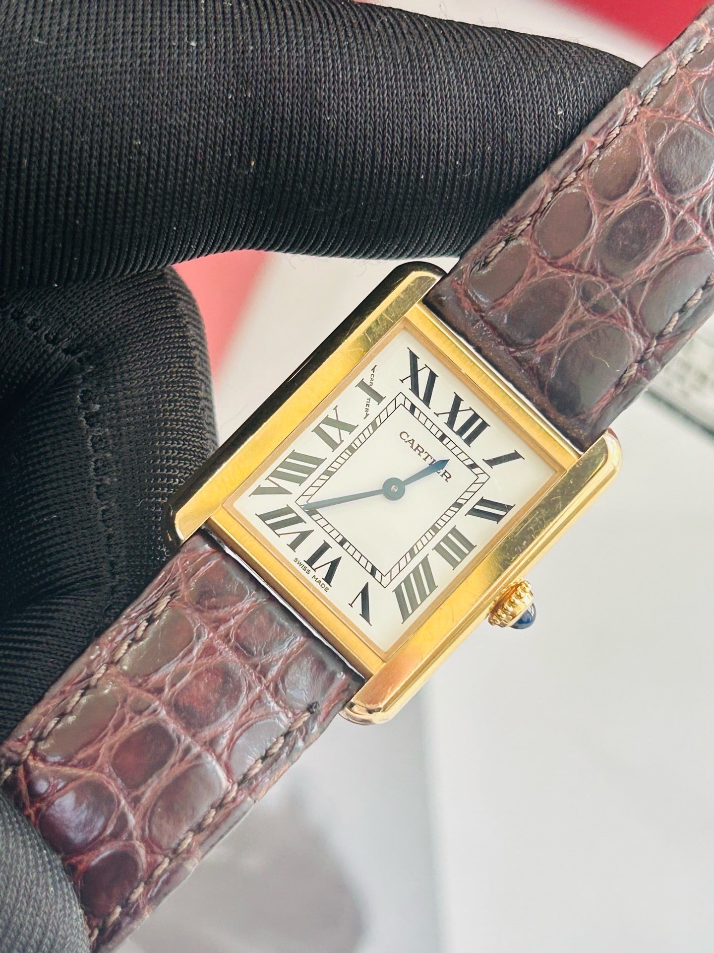 Cartier Tank W5200024, 2019 full set