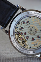 A. Lange & Söhne LANGE 1 Ref. 115.025 hand wound mechanical 950 platinum 41.9mm watch only