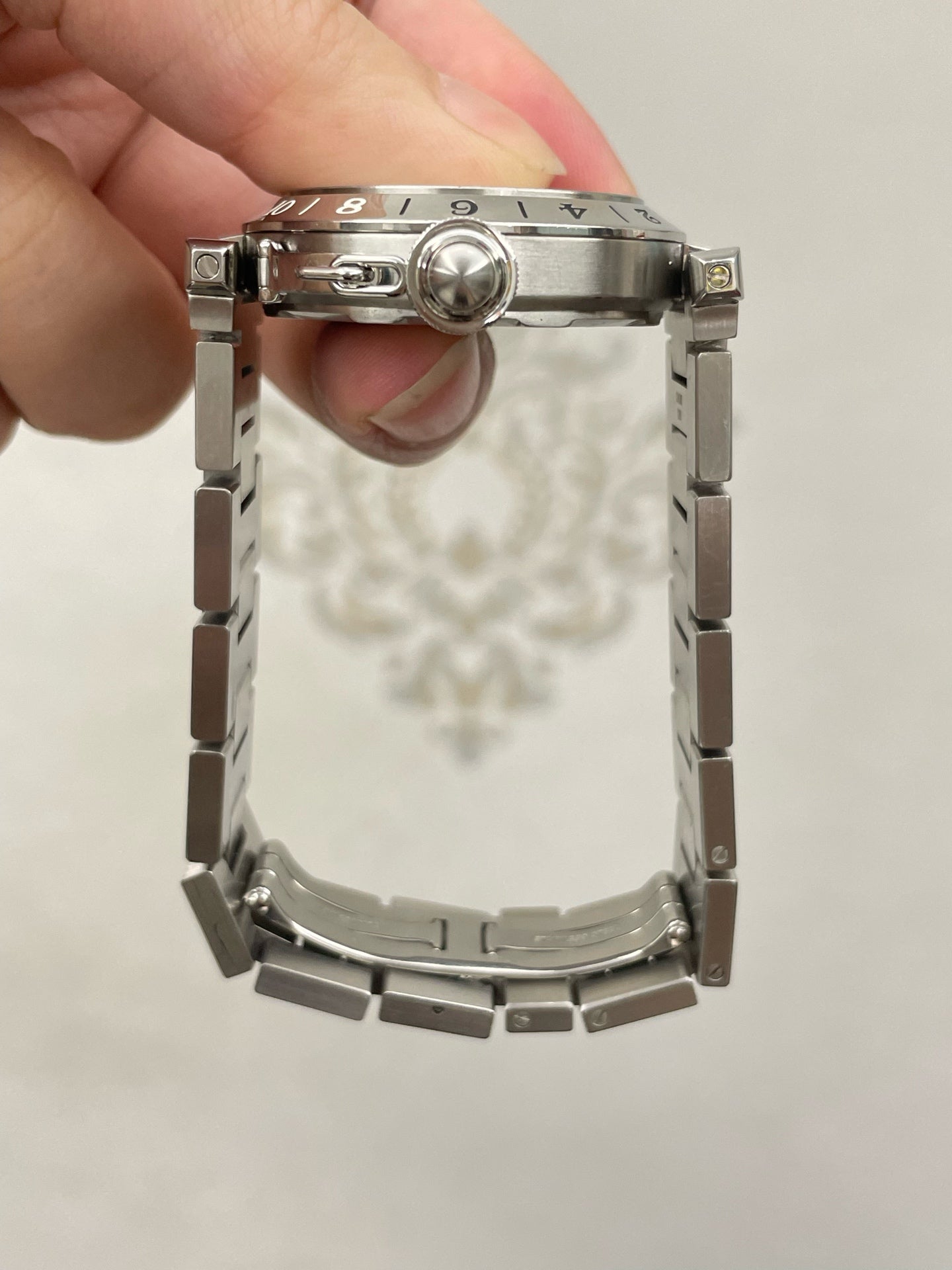 Cartier Pasha W31078M7 warranty card dated 2010