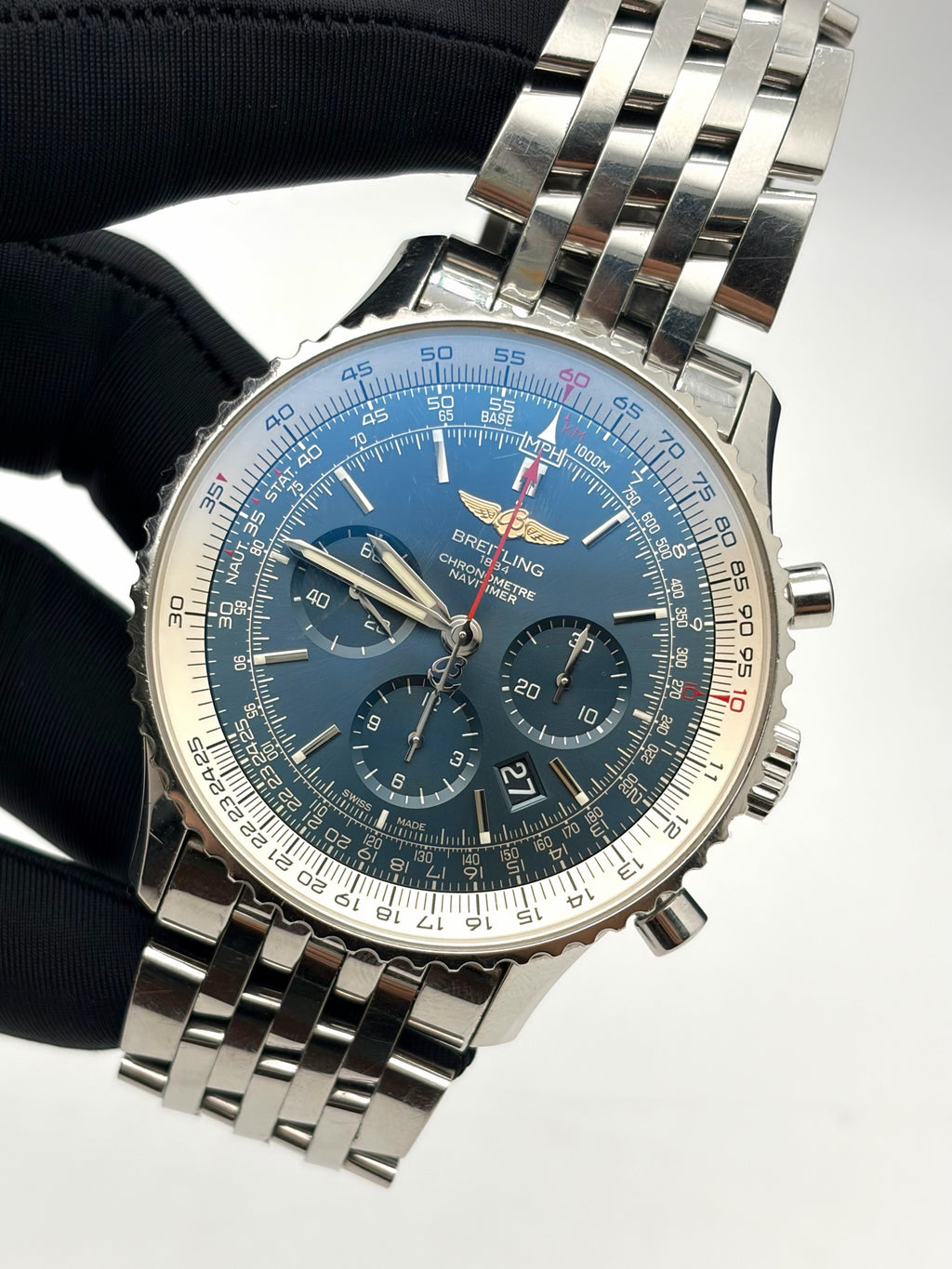 Breitling Navitimer AB0127211C2X1 2020 full set accessories as shown in pictures