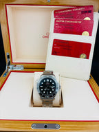 Omega Seamaster 210.30.42.20.01.001 warranty card dated 2023