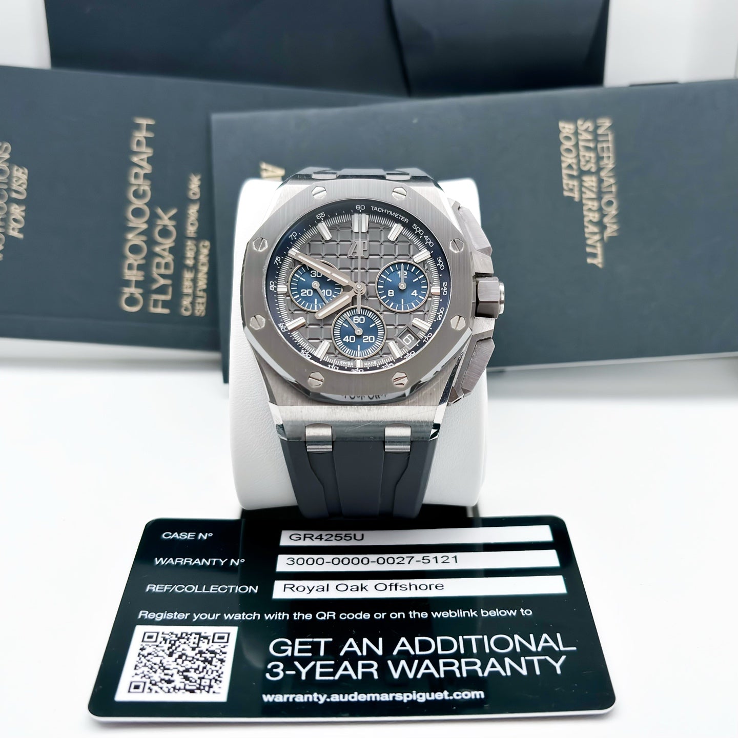 Audemars Piguet Royal Oak Offshore Ref. 26420IO.OO.A009CA.01 Titanium 43mm Automatic Chronograph 2021 Full Set (No Box)