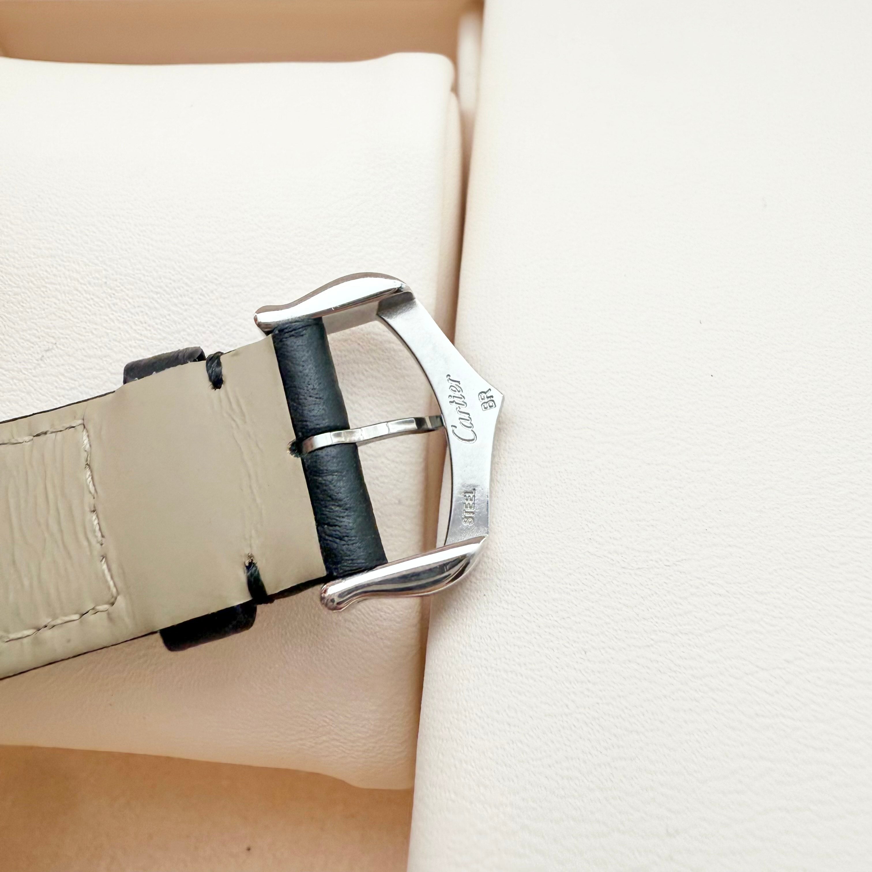 Cartier Tank Must SolarBeat™ WSTA0120 quartz 33.7 x 25.5 full set 2025 extended warranty until 2033