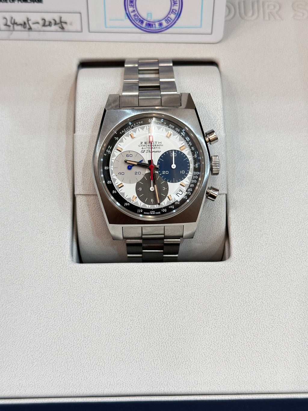 Zenith Chronomaster 03.A384.400/3817.M3817 full set 2025 like new