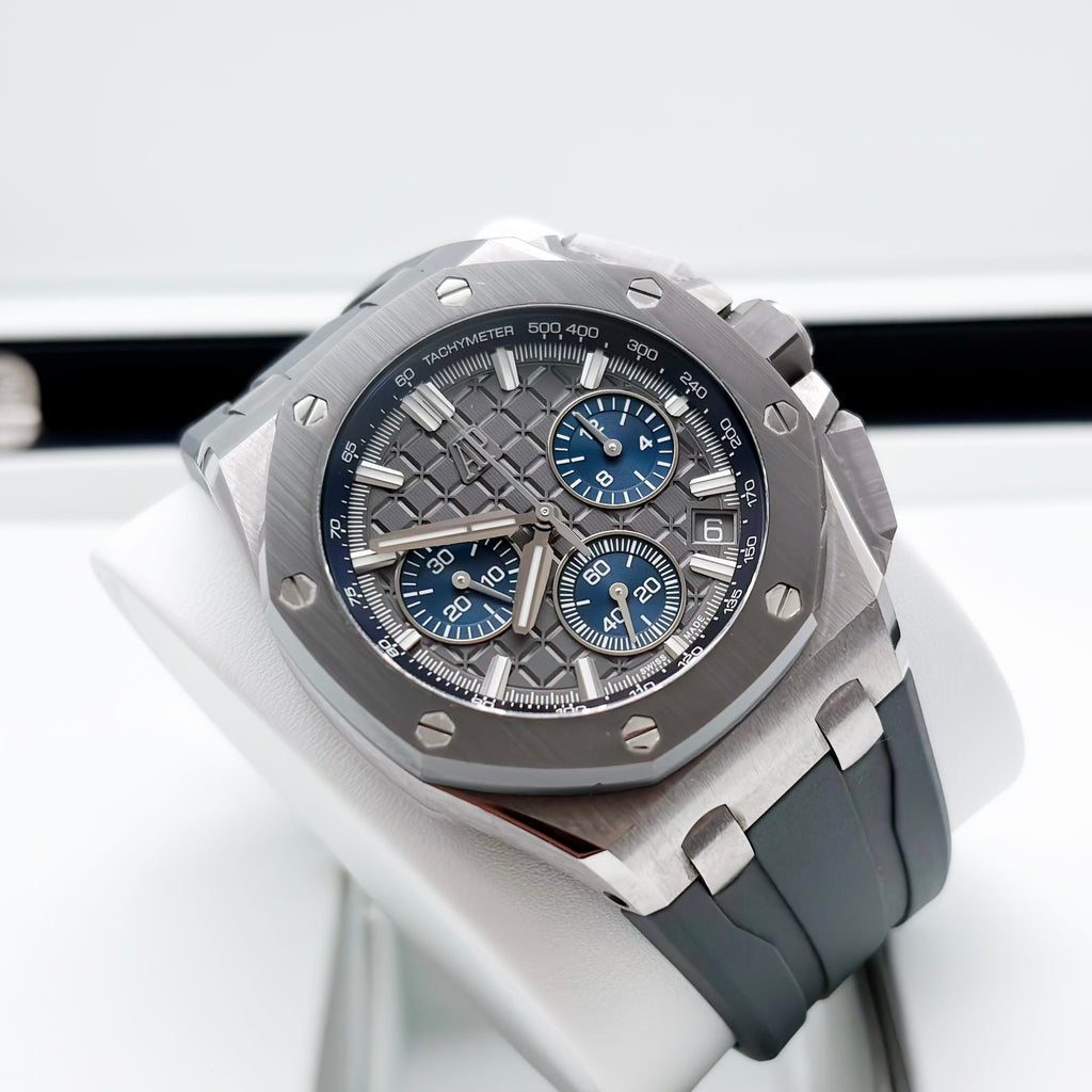 Audemars Piguet Royal Oak Offshore Ref. 26420IO.OO.A009CA.01 Titanium 43mm Automatic Chronograph 2021 Full Set (No Box)
