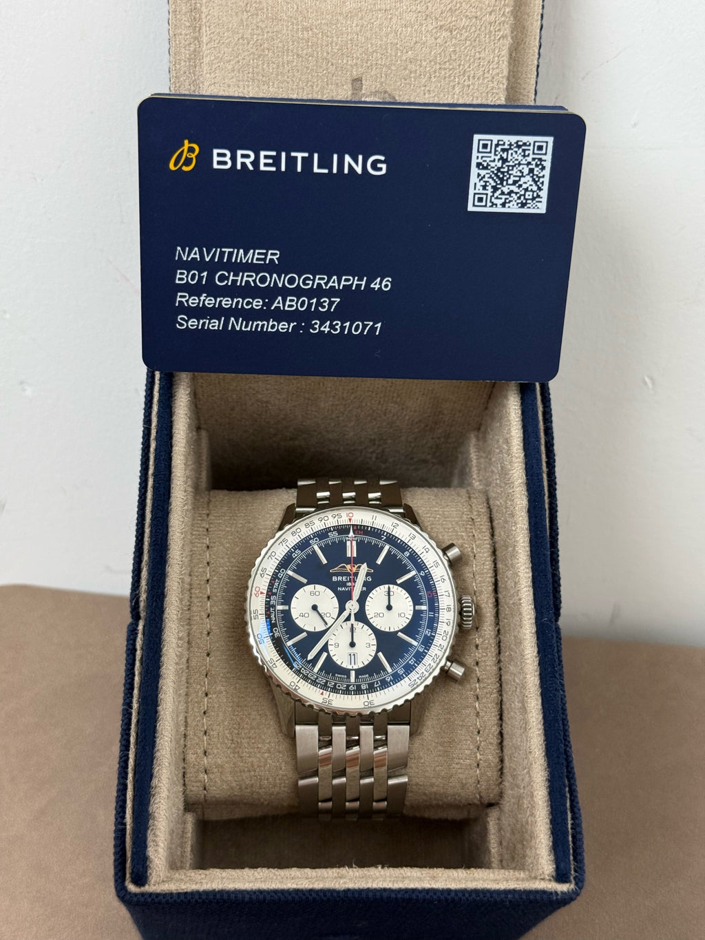 Breitling Navitimer AB0137211B1A1 2025 full set