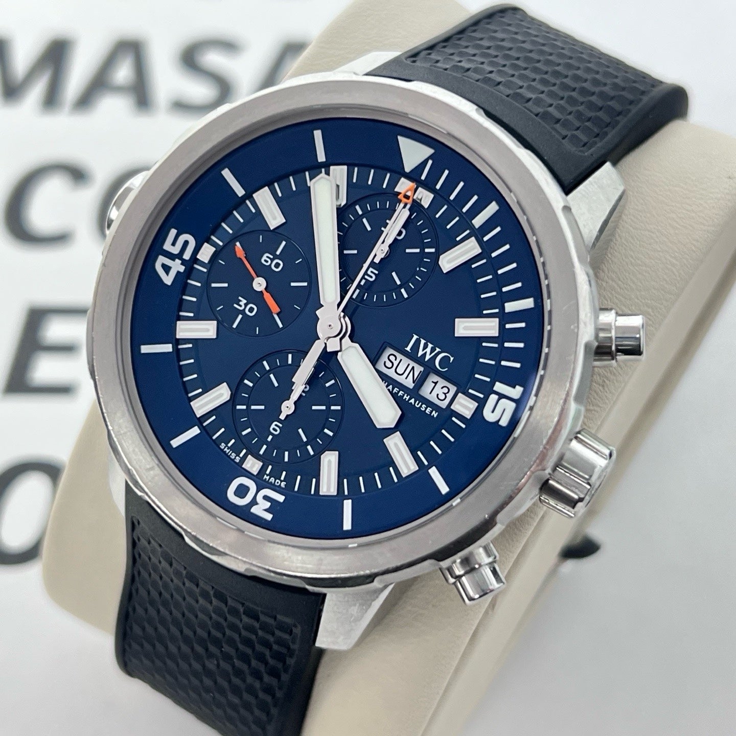 IWC Aquatimer IW376805 full set 2019 extended warranty until 2027