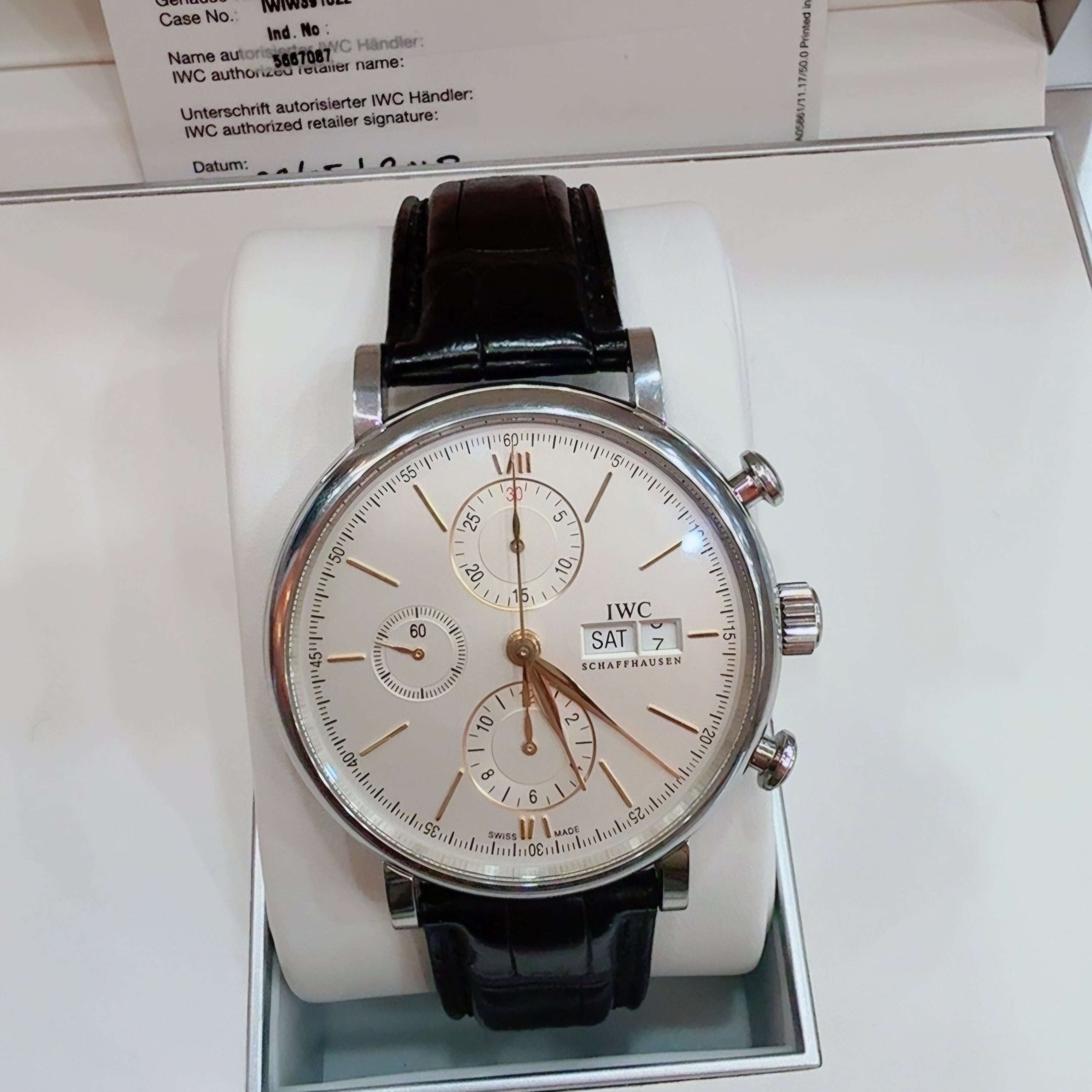 IWC Portofino IW391022 automatic stainless steel 42mm 2018 full set