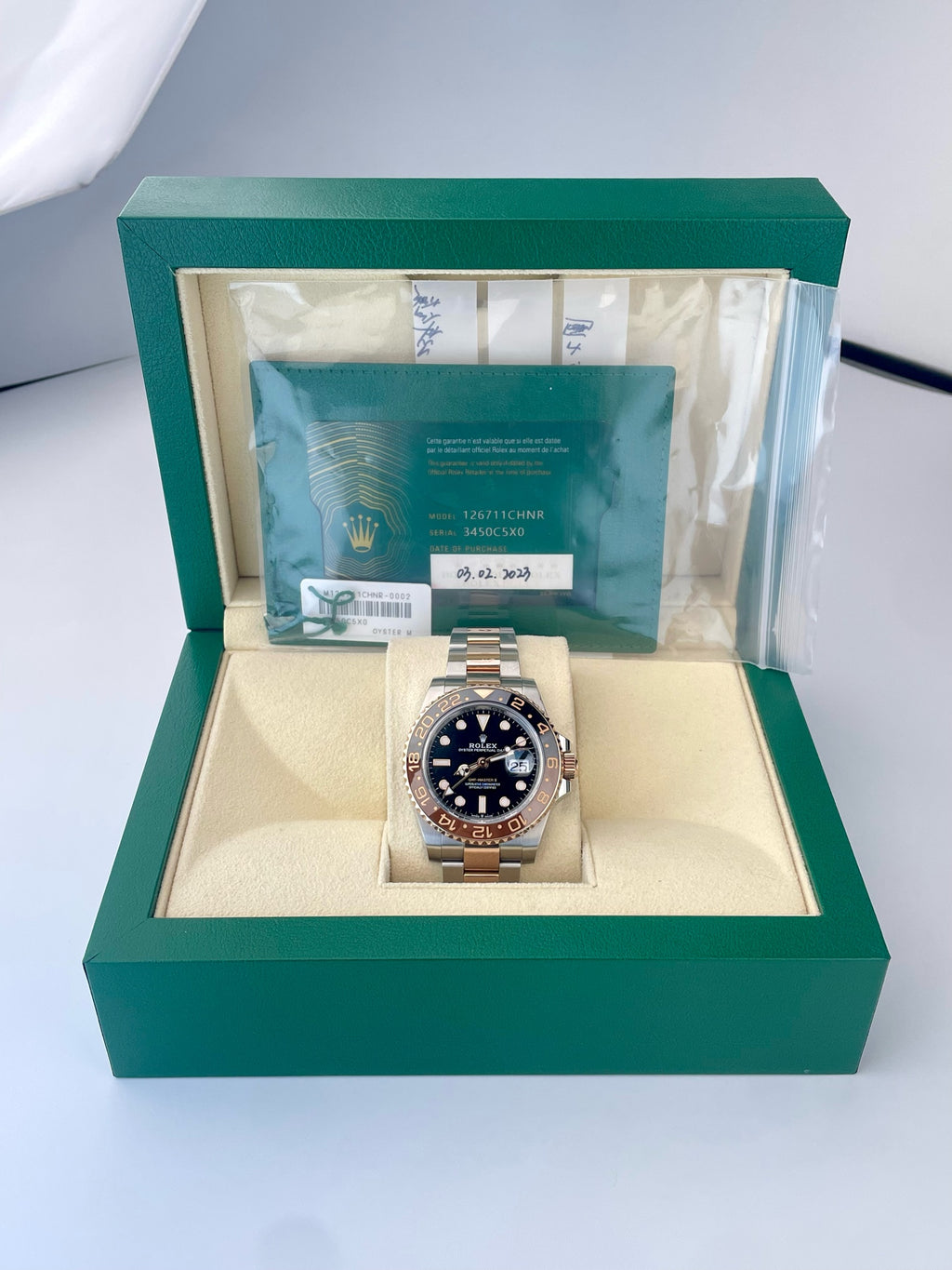 Rolex GMT-Master II 126711-0002 2023 full set