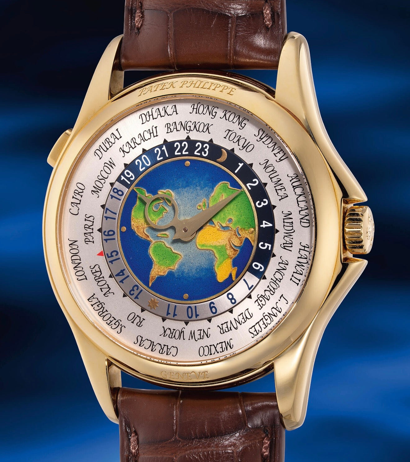 Patek Philippe Complications Ref. 5131J-001 automatic mechanical 18k yellow gold 39.5mm full set 2014