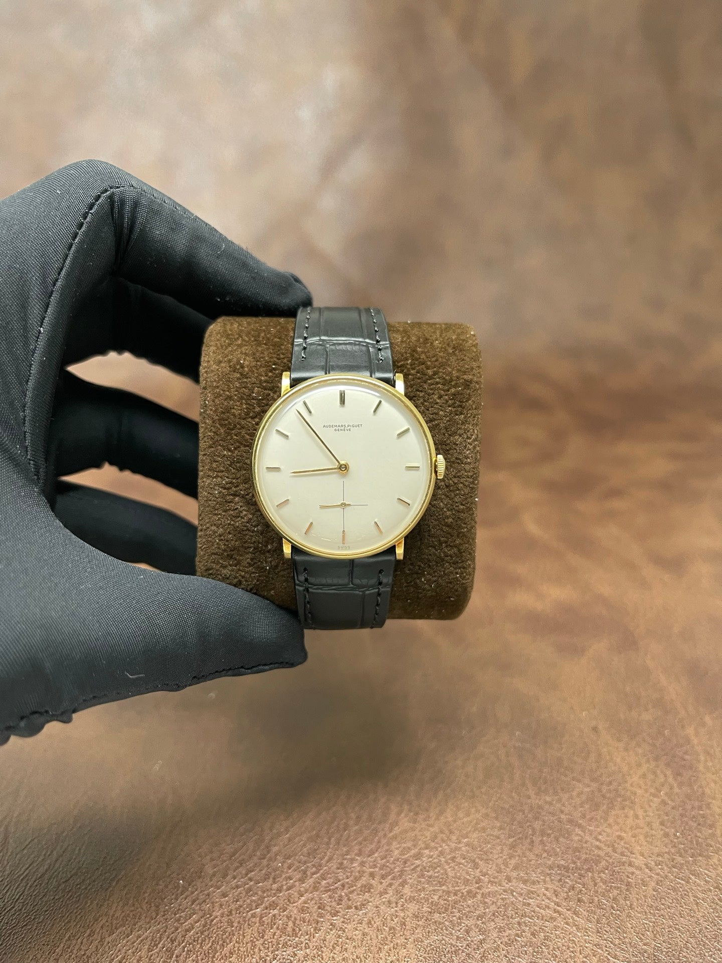 Audemars Piguet ultra thin small seconds 6248BA 18K yellow gold case cal.K2001 watch only