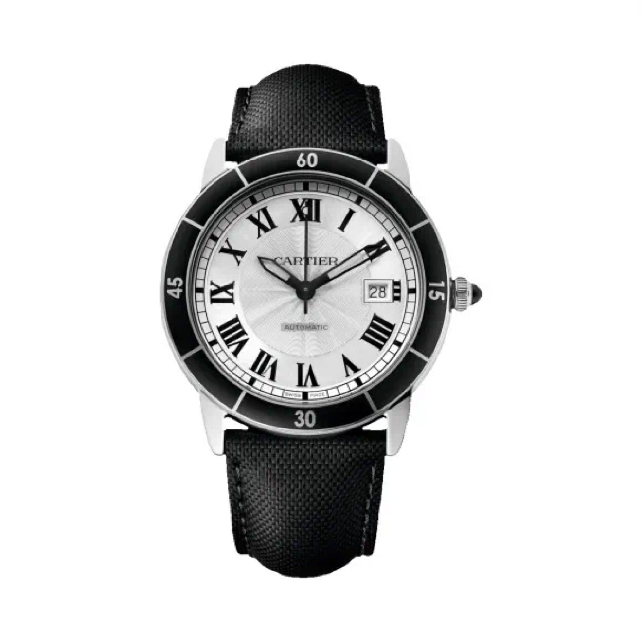 Cartier Ronde De Cartier WSRN0002 automatic stainless steel 42mm watch only