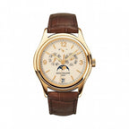 Patek Philippe Complications Ref. 5146J-001 automatic mechanical double PP 57 serial 18k yellow gold 39mm with manual book