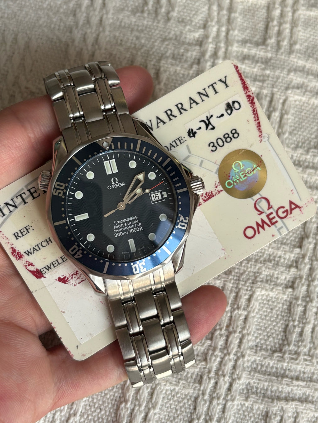 Omega Seamaster 300M 2531.80.00 with card