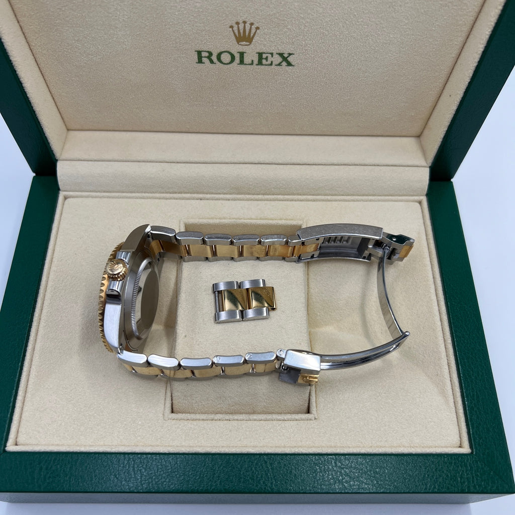 Rolex Submariner Ref. 116613LN-0001 automatic mechanical two tone oystersteel yellow gold 40mm 2016 full set
