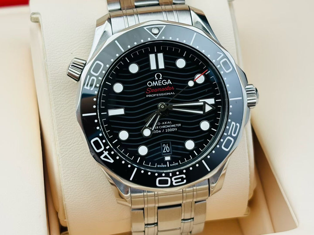 Omega Seamaster 210.30.42.20.01.001 warranty card dated 2023