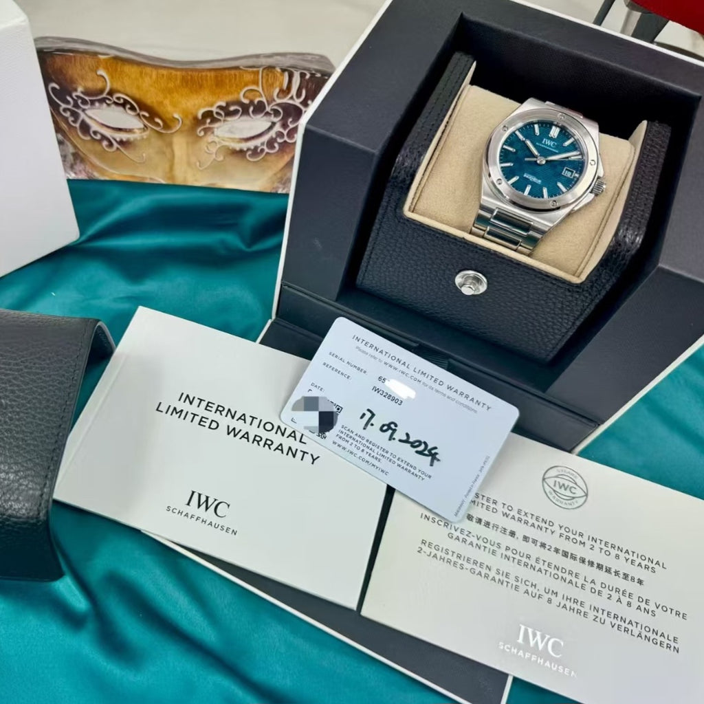 IWC Engineer IW328903 Peacock Green Disk 2024 Complete Set