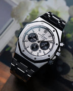 Audemars Piguet Royal Oak Ref. 26331ST white panda dial automatic mechanical 41mm watch only