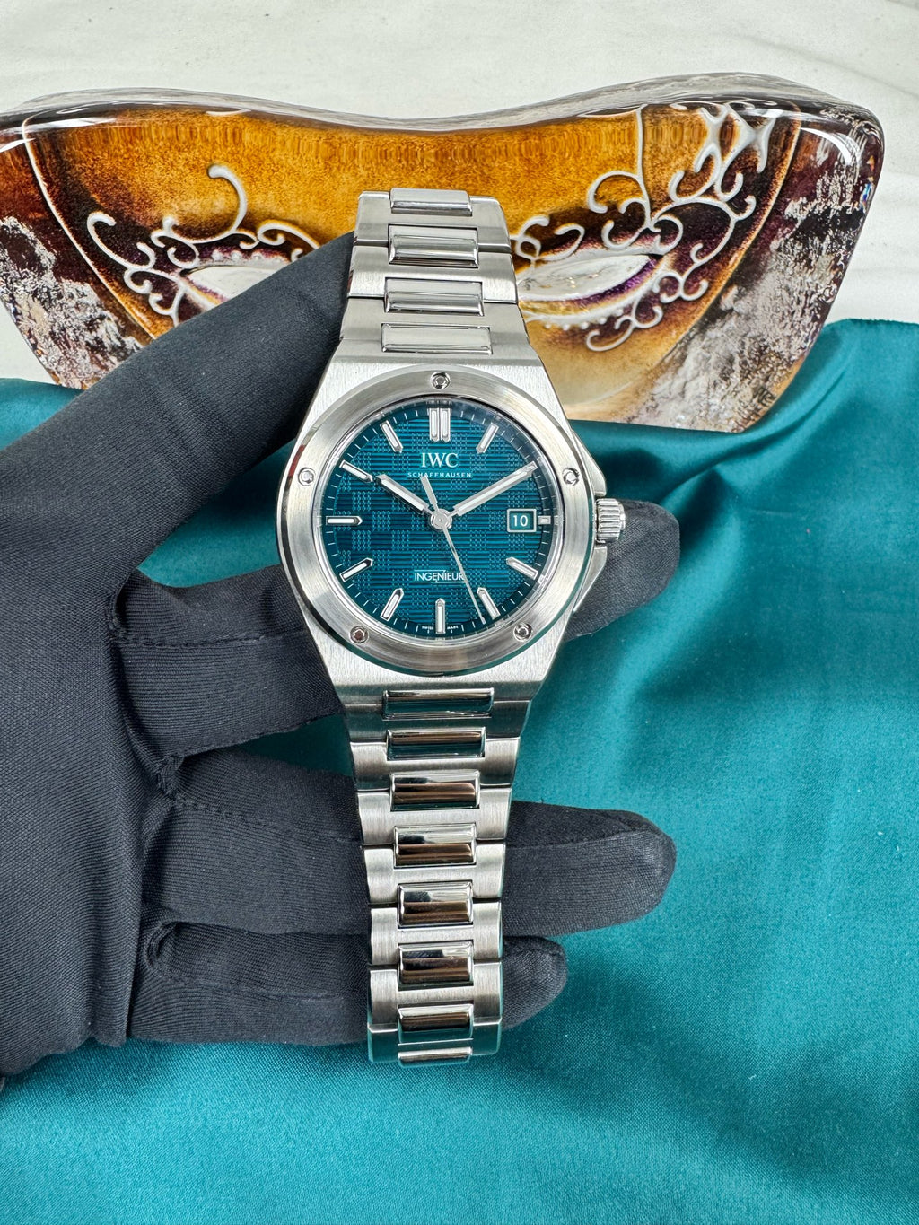 IWC Engineer IW328903 Peacock Green Disk 2024 Complete Set