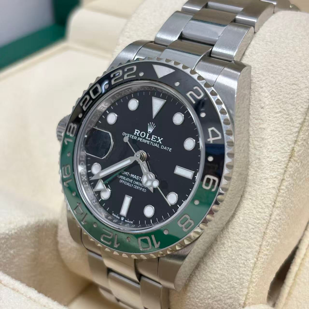 Rolex GMT Master II Ref. M126720VTNR-0001 automatic mechanical 40mm 2023 full set full links