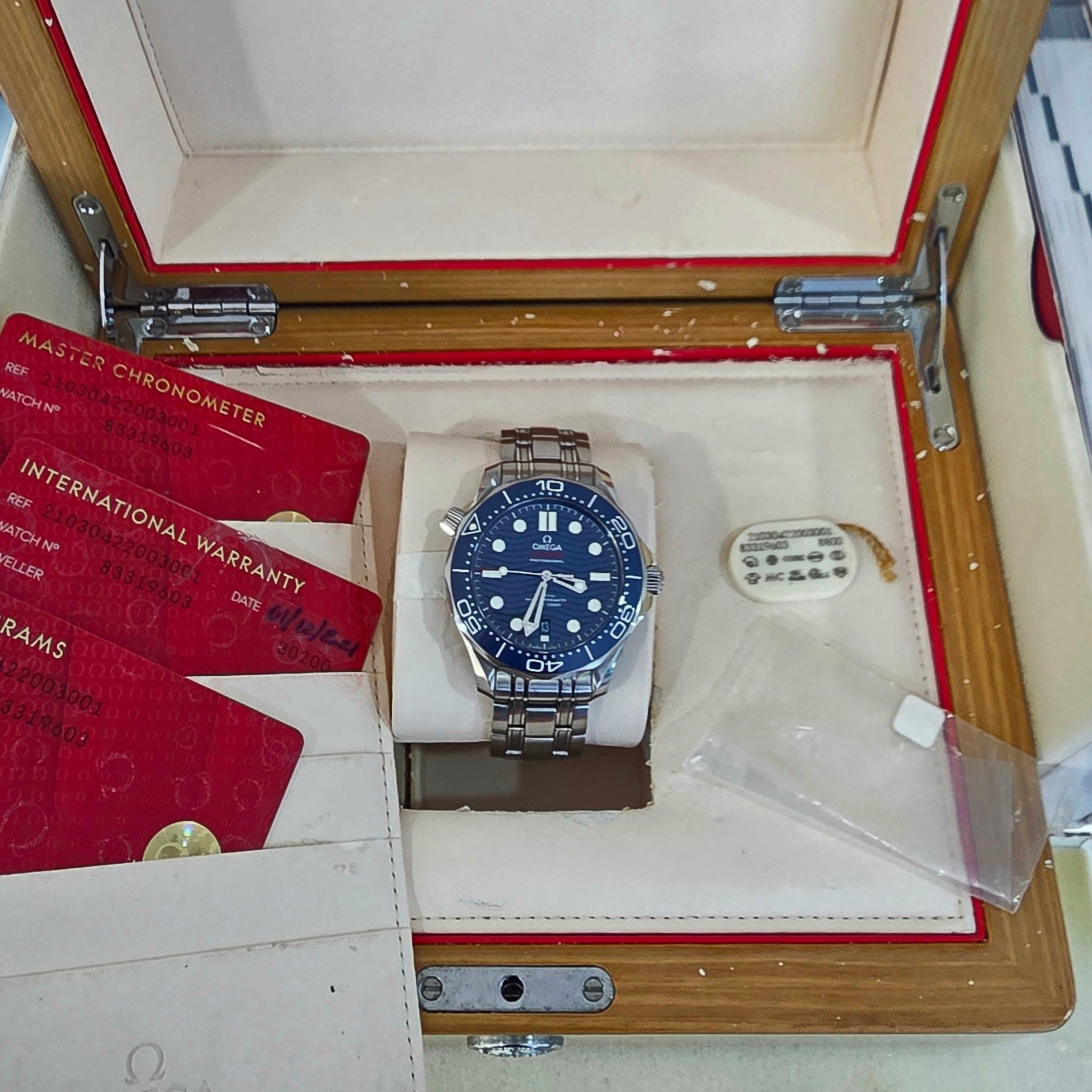 Omega Seamaster  210.30.42.20.03.001 Automatic Stainless Steel 2021 full set