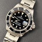 Rolex Submariner 16610 black dial 10 links watch only