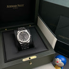 Audemars Piguet Royal Oak Ref. 15510ST.OO.1320ST.10, Grey Dial, Stainless Steel, 2023, Pre-Owned, Full Set, Full Links