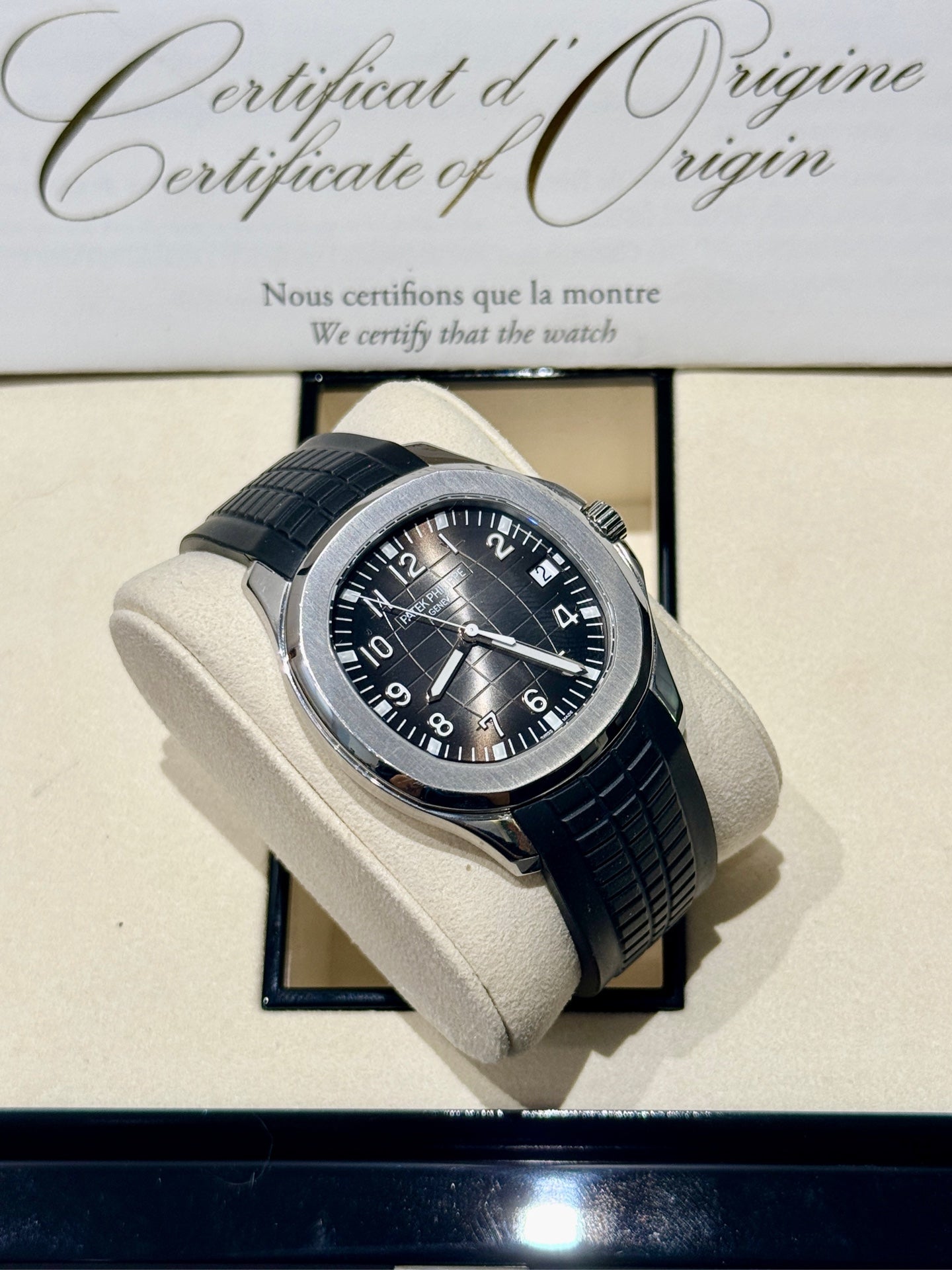 Patek Philippe Aquanaut 5167A-001 full set 2019