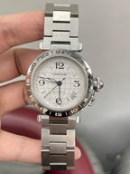 Cartier Pasha W31078M7 warranty card dated 2010