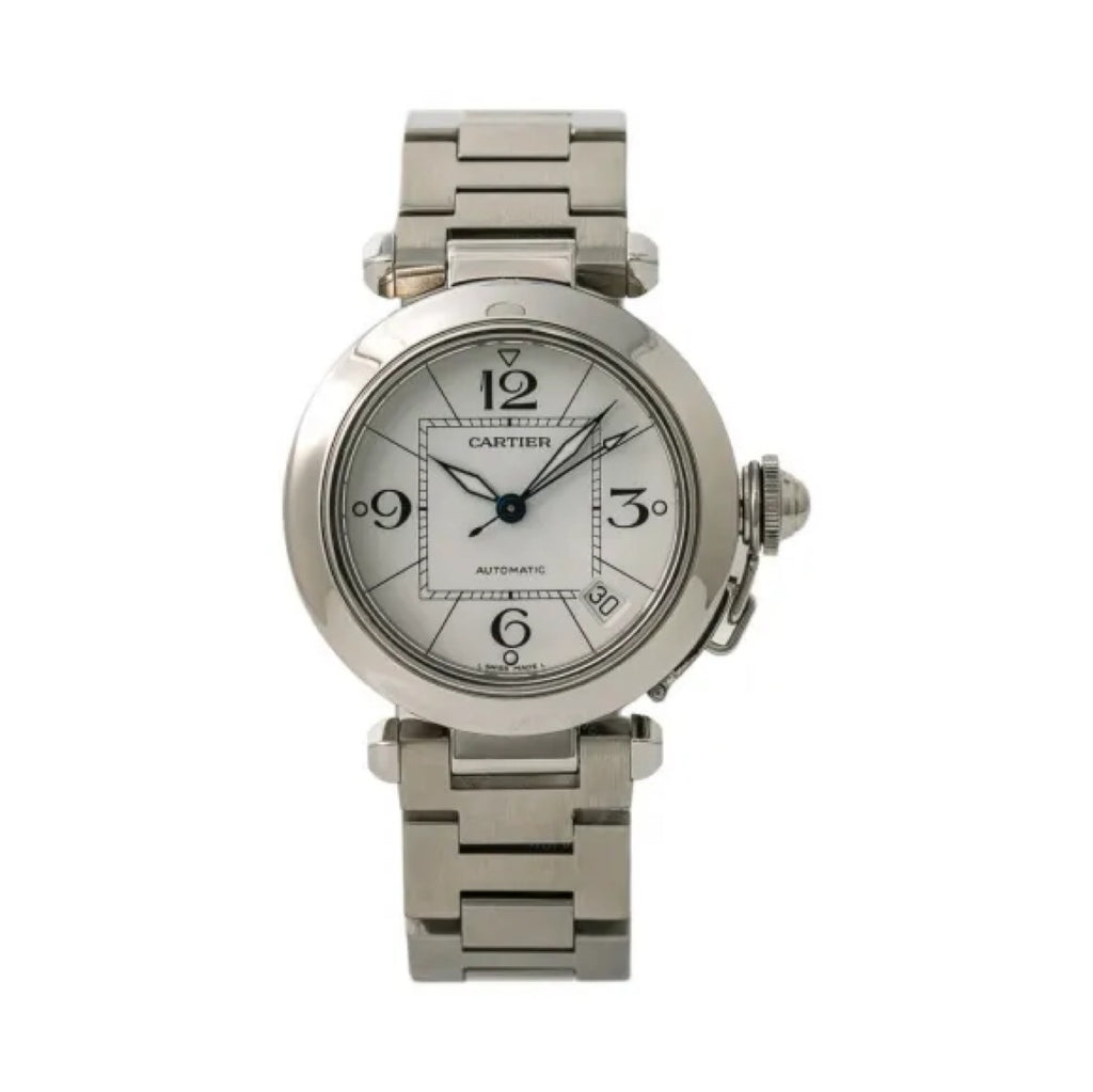 Cartier Pasha de Cartier Ref. W31015M7 automatic mechanical movement stainless steel 35mm Watch only